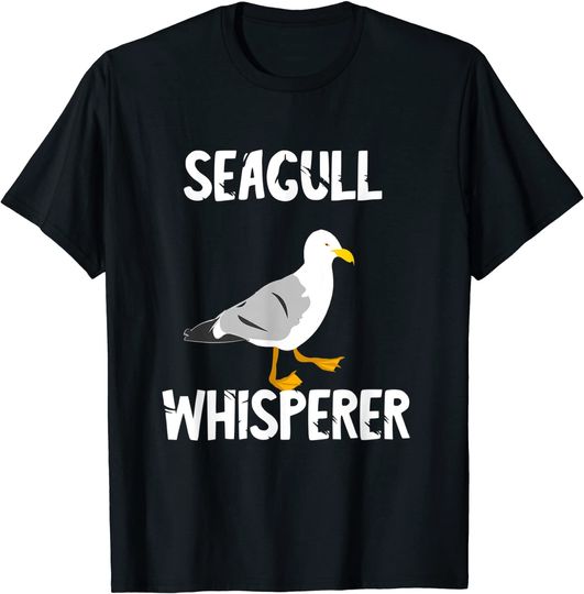 Discover T-Shirt Camiseta Manga Curta Albatros Seagull Whisperer