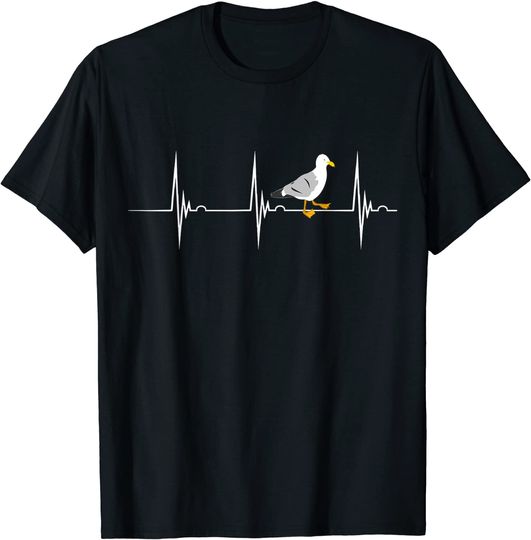 Discover T-Shirt Camiseta Manga Curta Albatros Batida De Coração