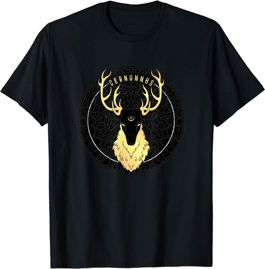 Discover T-Shirt Camiseta Manga Curta Cernunnos  Celtic Pagan