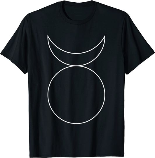 Discover T-Shirt Camiseta Manga Curta Cernunnos Símbolo de Cernunnos