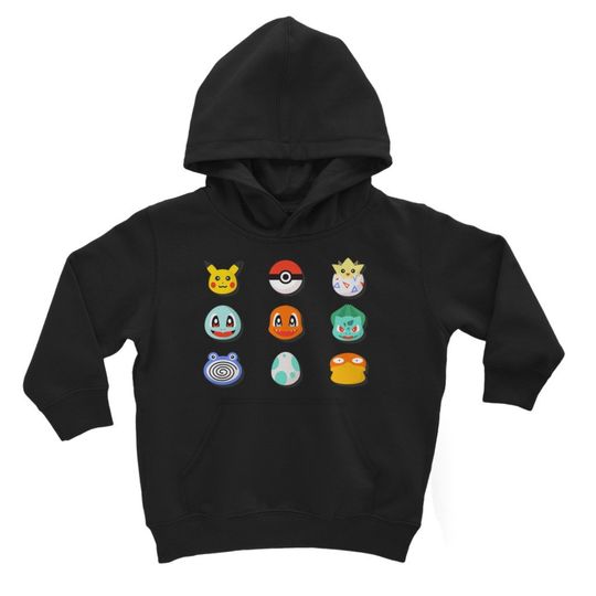 Discover Hoodie Sweater Com Capuz Pokemon Series  Pikachu