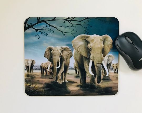 Discover Mouse Pad Elefante De Papel