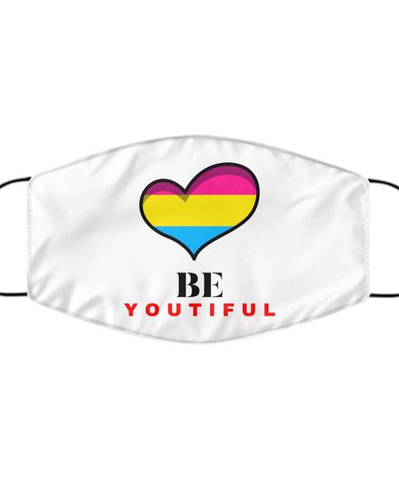 Discover Be Youtifu Máscara De Bandeira Pansexualidade