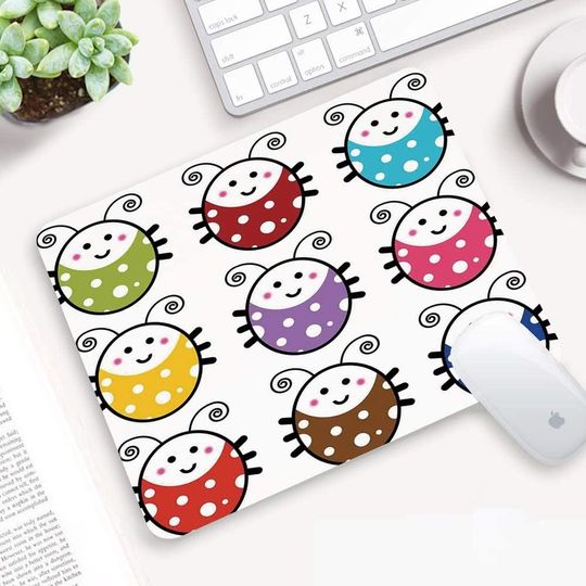 Discover Mouse Pad Joaninha Desenho