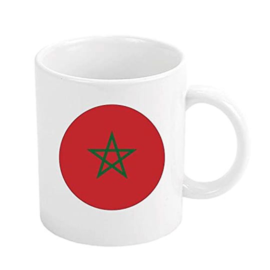Discover Bandeira de Marrocos | Caneca de Cerâmica Clássica