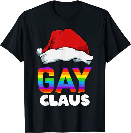 Discover T-Shirt Camiseta Manga Curta Celebração Do Orgulho Clausura Gay LGBT