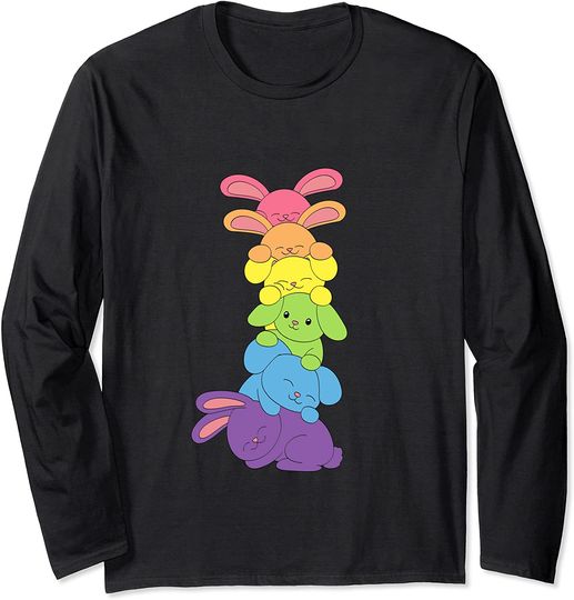 Discover LGBT Rainbow Camisola De Mangas Compridas Celebração Do Orgulho