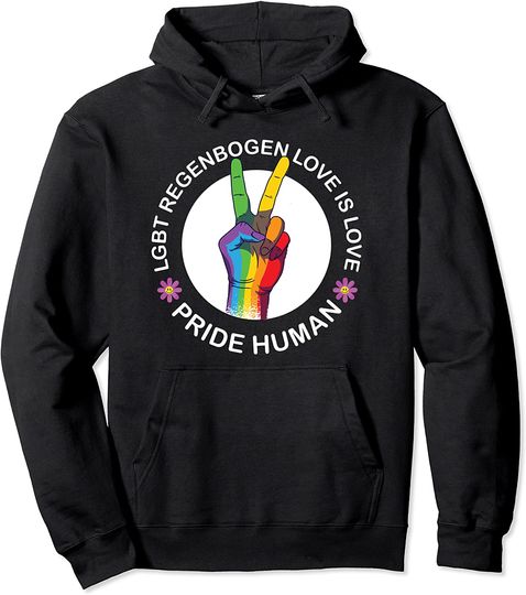 Discover Hoodie Sweater Com Capuz Celebração Do Orgulho  Amor gant LGBT