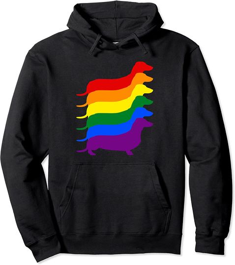 Discover Hoodie Sweater Com Capuz Celebração Do Orgulho LGBT Rainbow