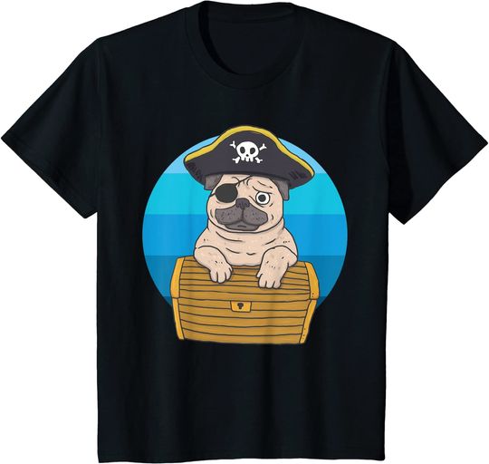 T-shirt Cão Piratas das Caraibas