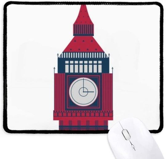 Discover Torre del Big Ben Reino Unido Landmark Mouse Pad Tapete De Rato Inglaterra Bandeira