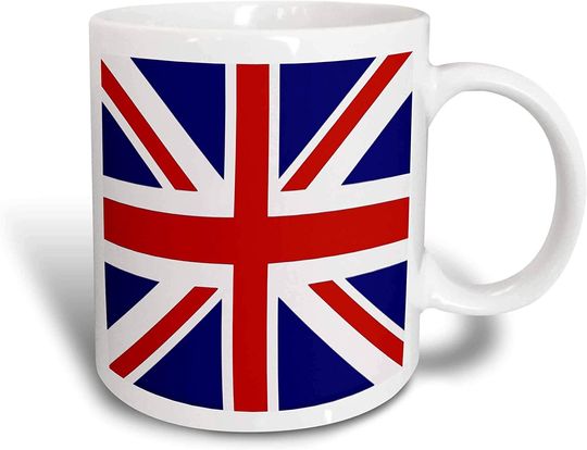 Discover Inglaterra Bandeira Caneca De Cerâmica Clássica