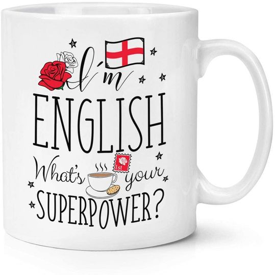 Discover I 'm English Caneca De Cerâmica Clássica Inglaterra Bandeira