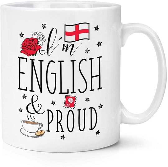 Discover Caneca De Cerâmica Clássica Inglaterra Bandeira  I 'm English and Proud Mug