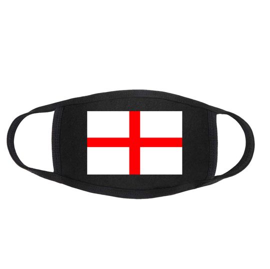 Discover Máscara De Inglaterra Bandeira St. George's Football Flag Face Mask