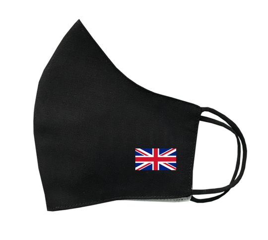 Discover UK Flag Face Mask Máscara De Inglaterra Bandeira