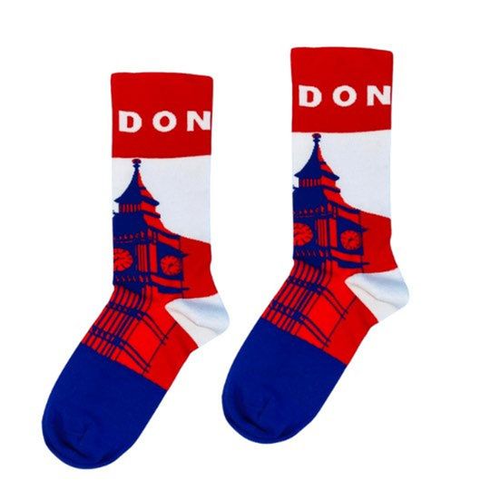 Discover Big Ben | London Socks | Meias de Inglaterra Bandeira