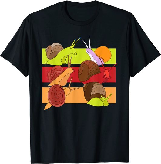 Cores dos Caracóis Ágata | T-shirt Unissexo