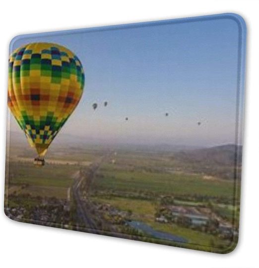 Discover Globos Aerostáticos Mouse Pad Tapete De Rato Balão de Ar Quente Desenho