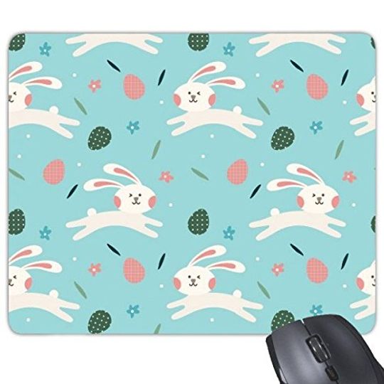 Discover Mouse Pad Tapete De Rato Coelho Orelhudo Colorido de Páscoa