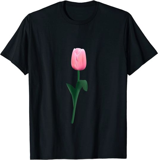 Discover Linda Flor de Primavera Tulipa | T-shirt para Homem e Mulher