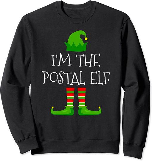 Discover Suéter Sweatshirt Postais De Natal I'm The Postal Elf