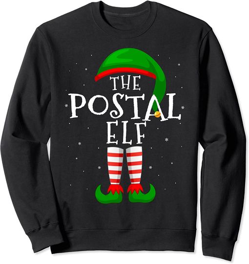 Discover Suéter Sweatshirt Postais De Natal Elf