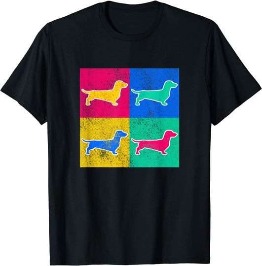 Discover Dachshund Teckel T-Shirt Camiseta Manga Curta