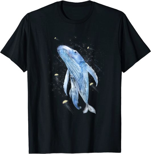 Discover T-shirt Unissexo Golfinho Azul