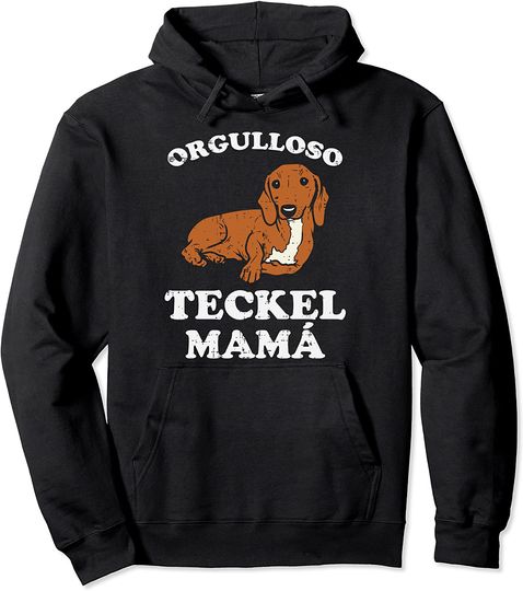 Discover Hoodie Sweater Com Capuz Teckel Orgulhoso Mamã Teckel