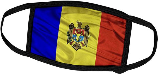 Discover Máscara Unissexo Bandeira da Moldávia
