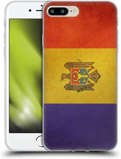 Discover Capa de Telemóvel Iphone Vintage Bandeira da Moldávia