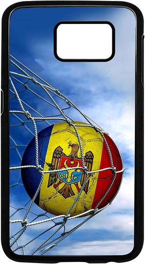 Discover Bola Estampada Bandeira da Moldávia | Capa de Telemóvel Samsung