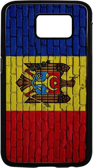Discover Capa de Telemóvel Samsung Parede Bandeira da Moldávia