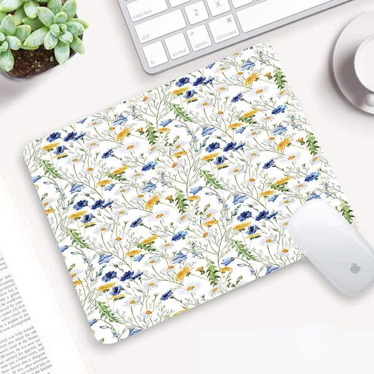 Discover Mouse Pad  Flor Margarida  Estampado Flor