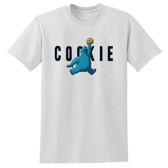 Discover Cookie Monster T-Shirt Camiseta Manga Curta Monstro Das Bolachas