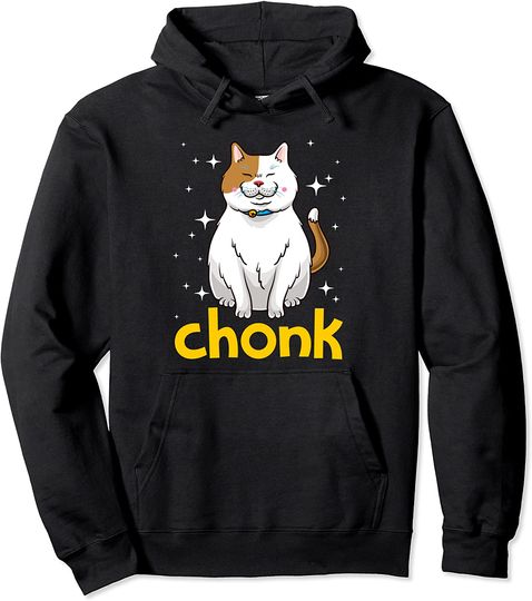Discover Hoodie Sweater Com Capuz Gato Meme Divertido