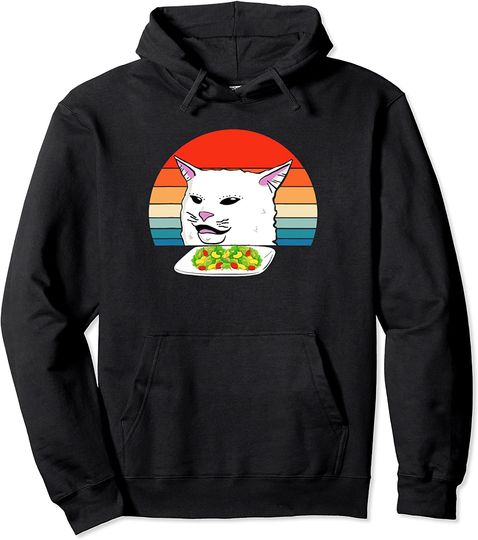 Discover Hoodie Sweater Com Capuz Gato Meme