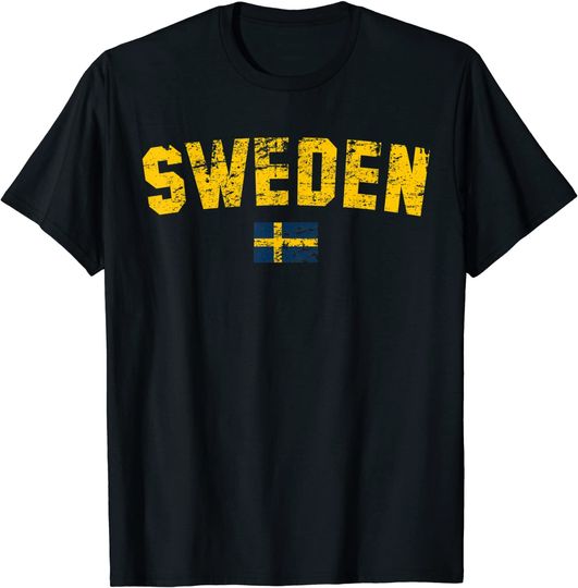 Discover Suécia Bandeira | T-Shirt  Bandeira Da Suécia