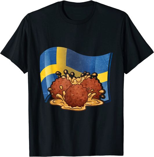 Discover T-Shirt Bandeira Da Suécia Albóndigas