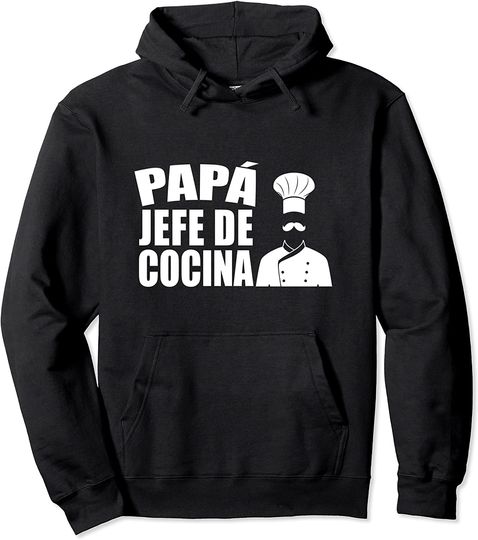 Discover Hoodie Sweater com Capuz Chefe De Cozinha Papá