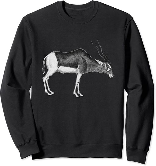 Discover Suéter Sweatshirt  Animais Da Selva Com Chifres