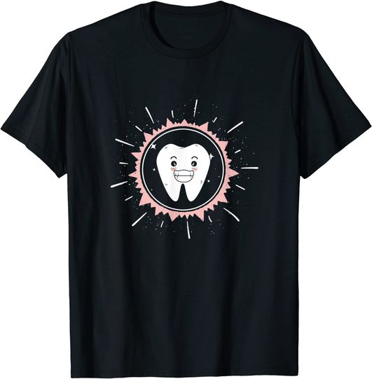 Discover Divertido T-Shirt Camiseta Mangas Curtas Fada dos Dentes