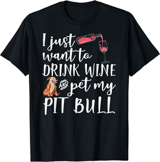 T-Shirt Camiseta Mangas Curtas  Pitbull Bebe