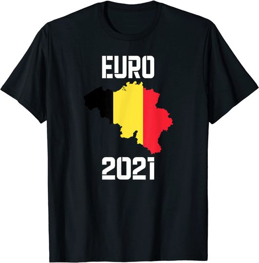 Discover T-shirt bandeira de futebol da Bélgica