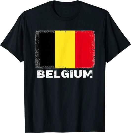 Discover T-Shirt  Bandeira Da Belgica