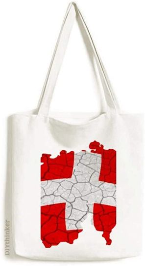 Discover Bolsa de Sacola Clássica Vintage Mapa da Suíça