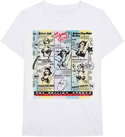Discover Camiseta Mangas Curtas Rolling Stones  T-Shirt