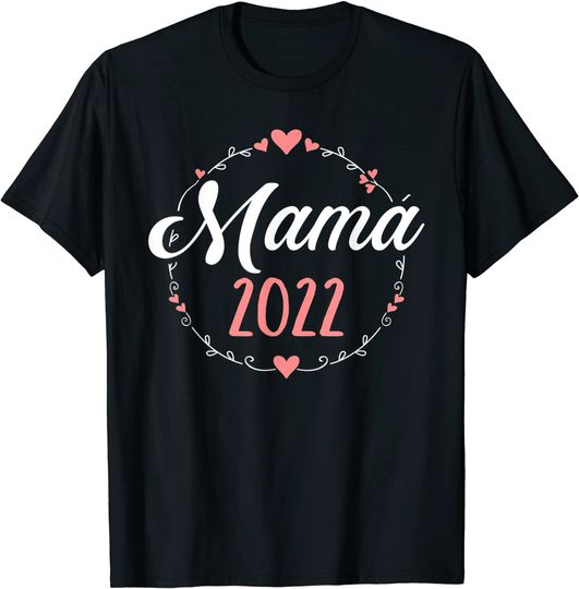 Discover T-Shirt Camiseta Mangas Curtas Prévision 2022 Mama 2022 T-shirt
