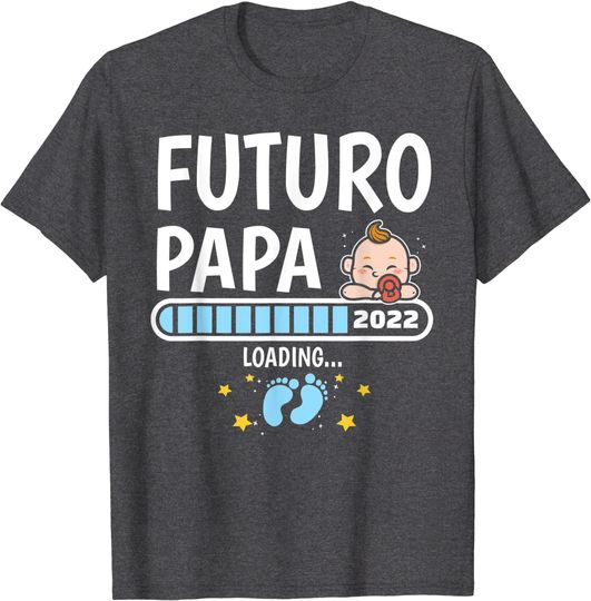 Discover T-Shirt Camiseta Mangas Curtas Prévision 2022 Homem Futuro Papa 2022 Futuro Pai 2022 Festa Do Papa Presente T-Shirt